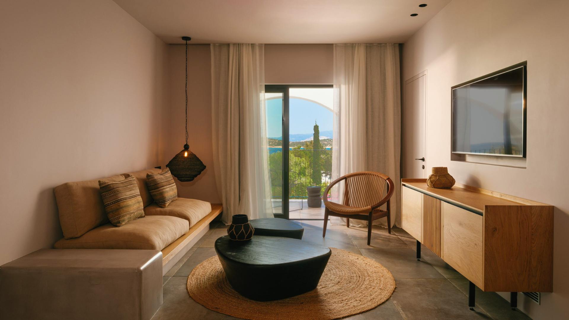 Seaview Suite – Main Building Living Room