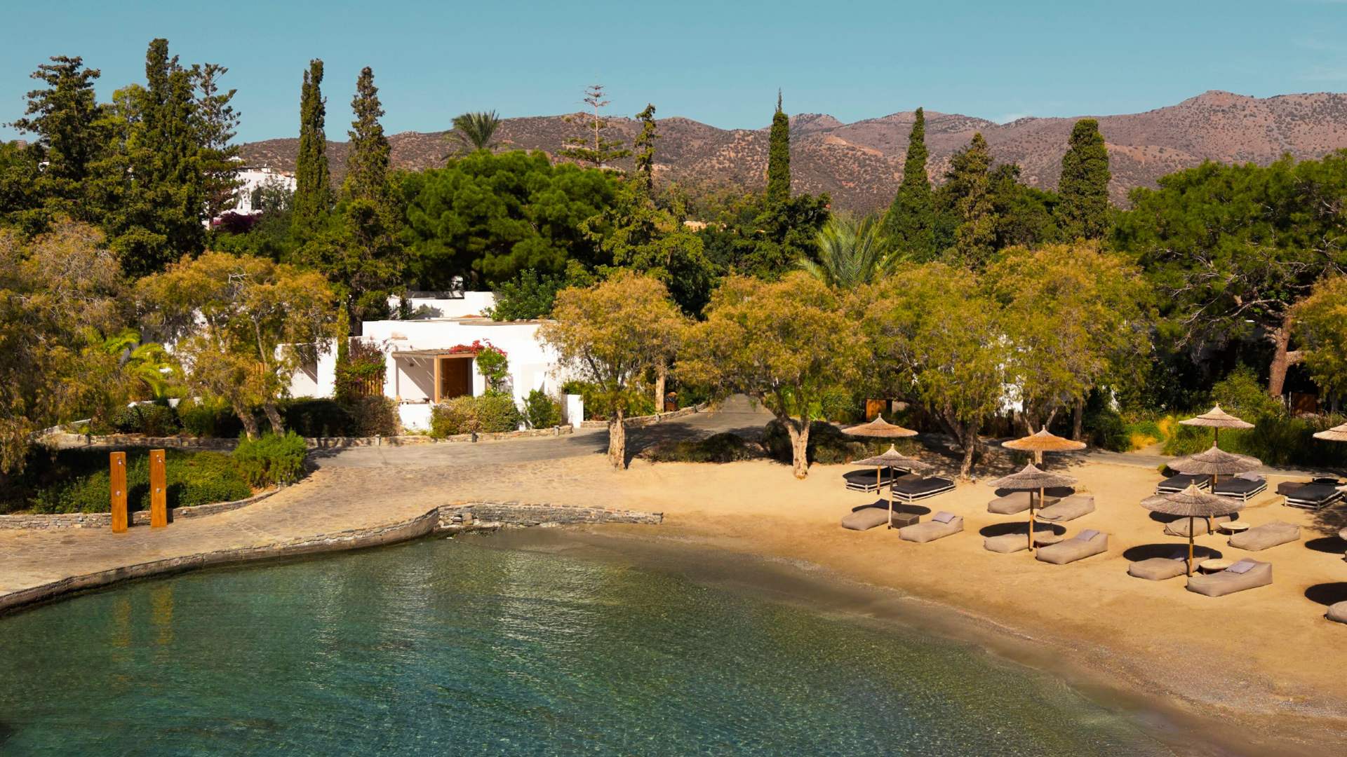 Superior Beachfront Bungalow Aerial