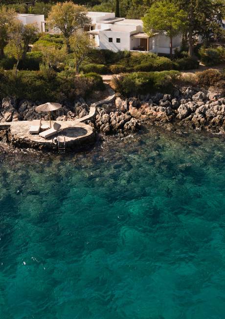 Superior Seafront Bungalow Aerial