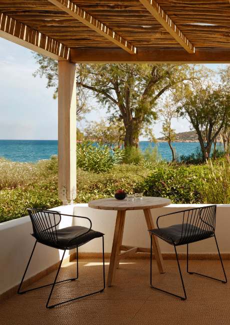 Superior Seafront Bungalow Balcony