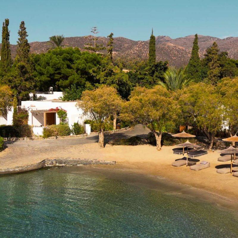 Superior Beachfront Bungalow Aerial